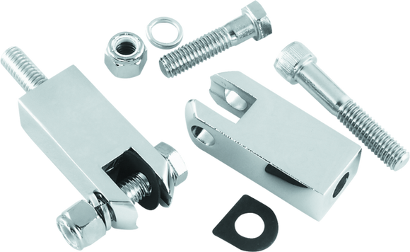 Bikers Choice 83-03 Sportster Chrome Passenger Peg Mount Kit Replaces H-D 50610-80T