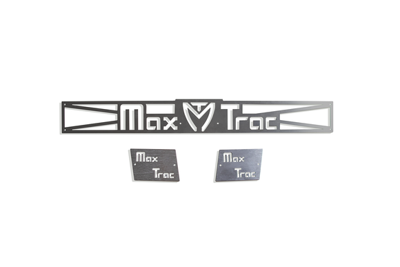 Maxtrac 07-2018 Silverado/Sierra 1500 Aluminium Logo Plate For Subframe Lift Kit