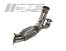 CTS MK3 VR6 Downpipe 3" T4 Vband-2
