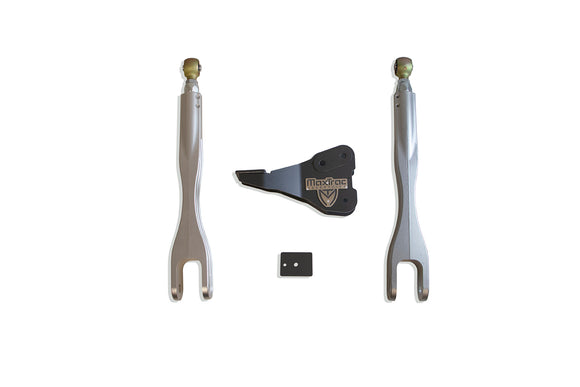 MaxTrac 17-19 Ford F-250/350 4WD Dually 4in & 6in Lift Kit - Front Passenger 4-Link Arms/Brackets