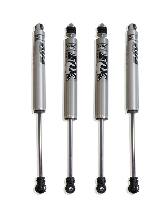 MaxTrac 17-23 Ford F-250 2.5in F&R Fox 2.0 Performance Series Shocks