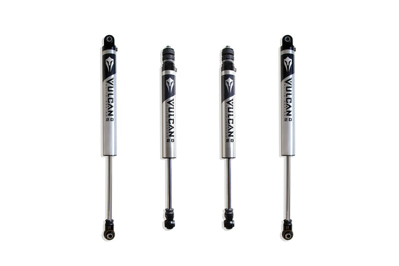 Maxtrac 17-22 Ford F-250/F-350 4WD Dually Front & Rear Vulcan 2.0 IFP Shocks