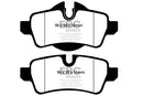 EBC 07-14 Mini Hardtop 1.6 Yellowstuff Rear Brake Pads-1