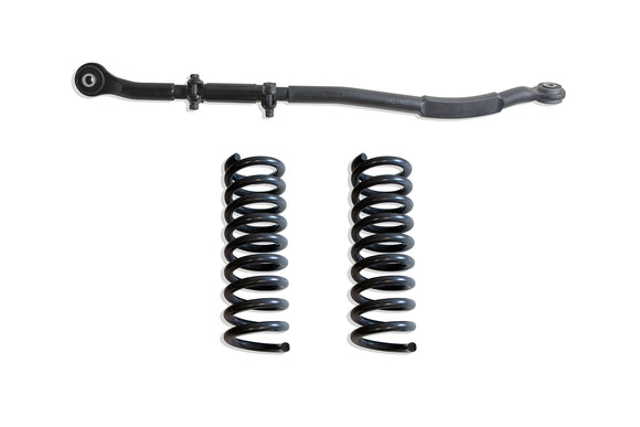 MaxTrac 13-24 Dodge RAM 3500 4WD Front 2.5in Lift Coils & Adj. Track Bar Component Box