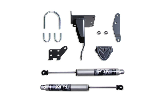 MaxTrac 14-23 Dodge RAM 2500 Dual Steering Stabilizer Kit w/ Fox Stabilizers