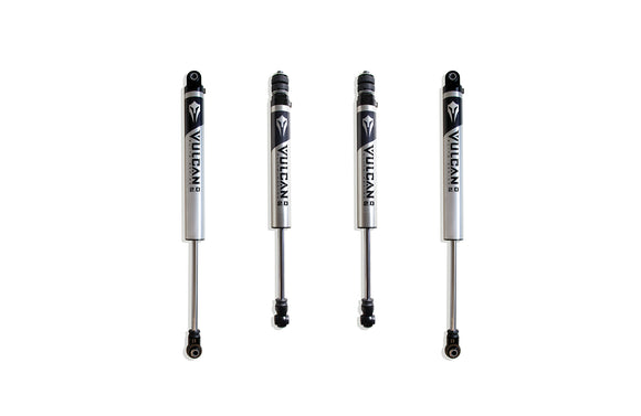 MaxTrac 13-24 Dodge RAM 3500 4WD 4in Lift Front & Rear Vulcan 2.0 IFP Shocks