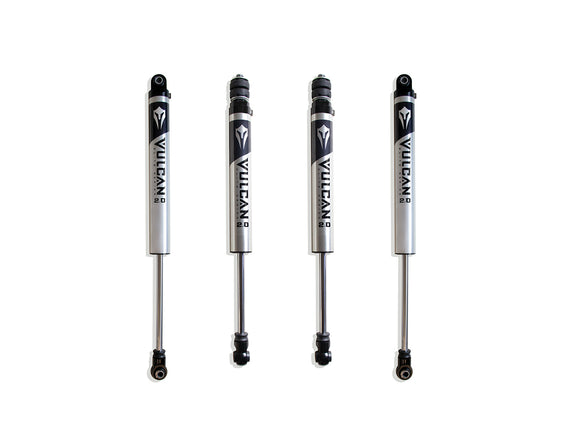 MaxTrac 13-24 Dodge RAM 3500 4WD 6in Lift Front & Rear Vulcan 2.0 IFP Shocks