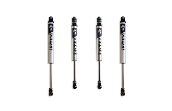 MaxTrac 13-24 Dodge RAM 3500 4WD 8in Lift Front & Rear Vulcan 2.0 IFP Shocks