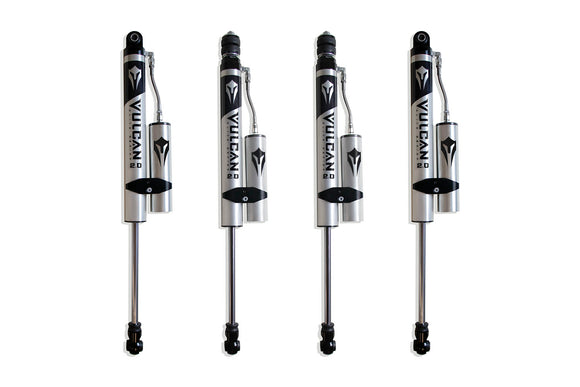 MaxTrac 13-24 Dodge RAM 3500 4WD 8in Lift Front & Rear Vulcan 2.0 Reservoir Shocks