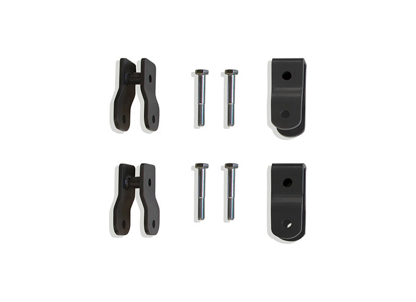 MaxTrac 18-20 Jeep Wrangler JL 2WD/4WD 2.5in Front & 2in Rear Shock Extenders - 4 Pc