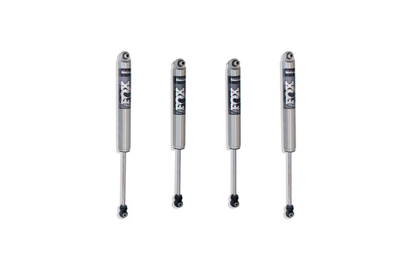 MaxTrac 18-23 Jeep Wrangler JL 3in/2in Lift Height F&R Fox 2.0 Performance Series Shocks