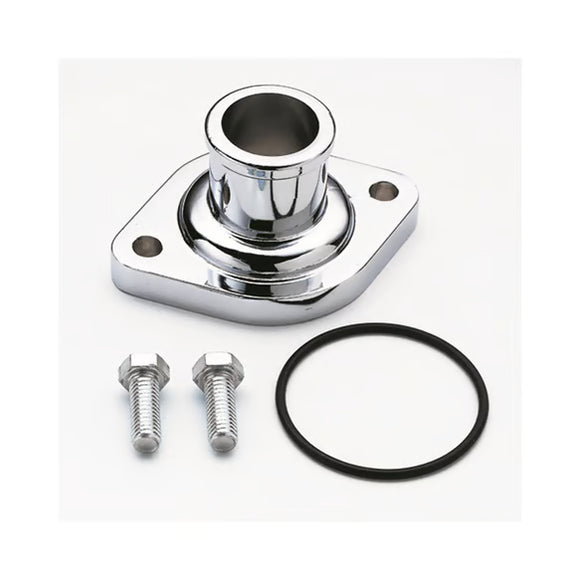 Mr. Gasket Chrome Water Neck Fits 1955-1975 Chevrolet Small & Big Block