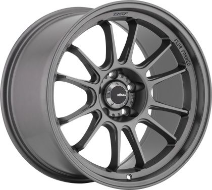 Konig Hypergram 18x11 5x120 ET25 Matte Grey Wheel