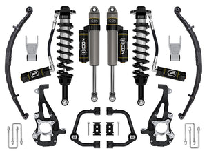 21-23 Ford F150 Tremor 4WD 3.5-4.5in Stage 3 Suspension Sys Tubular UCA / Leaf Pack