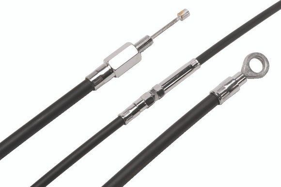 Bikers Choice 68-86 FL FX Black Vinyl Clutch Cable +6 Length 58 Inch