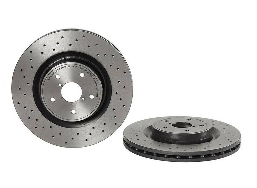 BREMBO OE ROTORS: 2018–2020 SUBARU WRX STI
