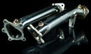 Weapon R 08-10 Nissan Skyline GTR R35 3in O2 Housings-1