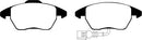 EBC 07-09 Audi TT 2.0 Turbo Redstuff Front Brake Pads-2