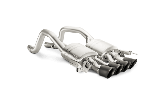 Akrapovic 14-17 Chevrolet Corvette Z06 (C7) Slip-On Line (Titanium) w/ Carbon Tips