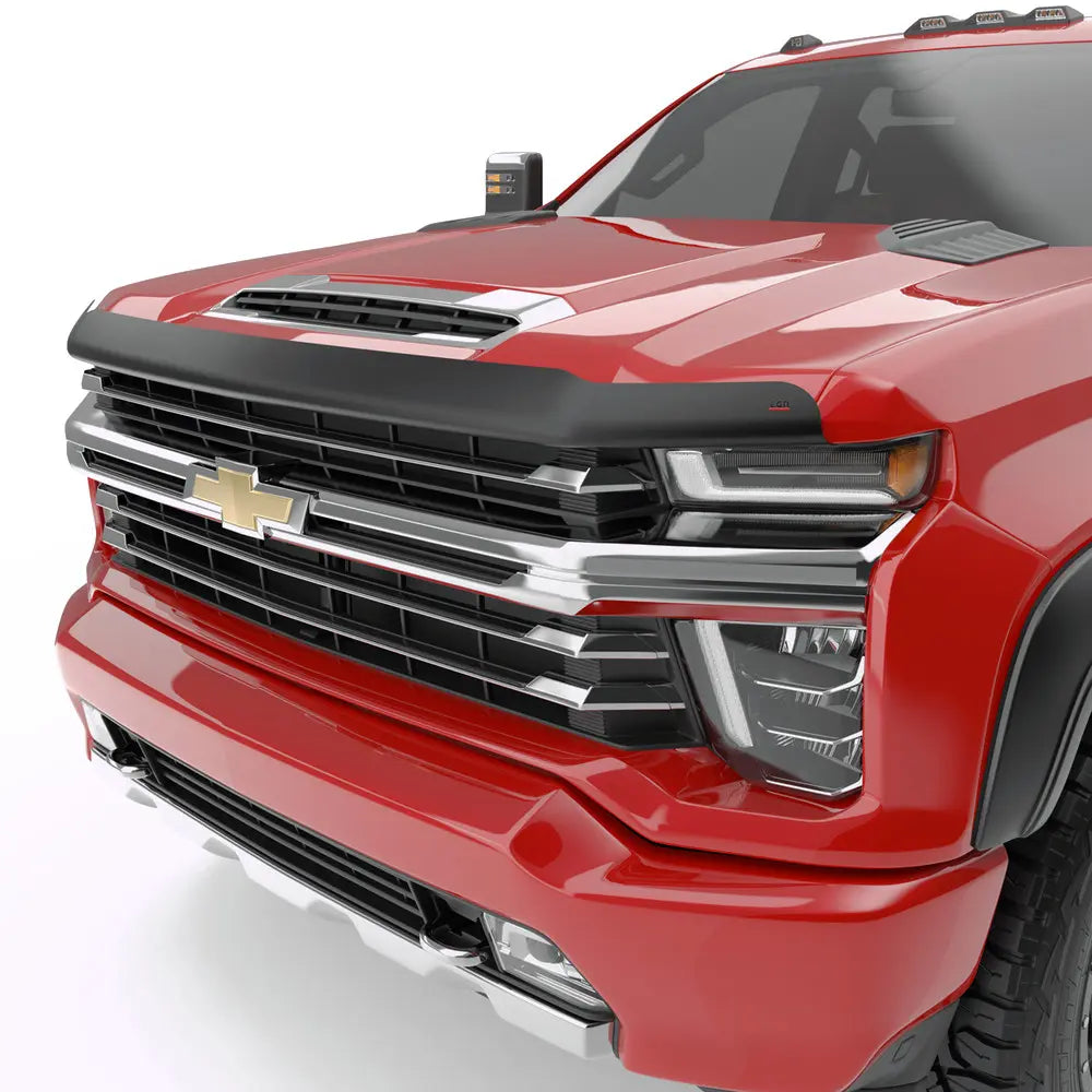 EGR 20-23 Chevrolet Silverado 2500 HD / 3500 HD Superguard Hood Shield (301885) - Matte Black - 0
