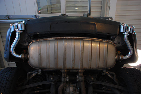 Fabspeed Porsche 955 S Deluxe Quad Style Tips (2002-2007)