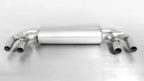 Remus 2014 Volkswagen Golf R Mk VII Axle Back Exhaust w/Connection Tubes / Black Chrome Tail Pipe Set