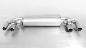 Remus 2013 Volkswagen Golf R Mk VII Axle Back Exhaust w/Front Silencer/Black Chrome Tail Pipe Set
