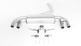 Remus 2017 Volkswagen Golf VII R 4Motion (Facelift Model) Axle Back Exhaust w/Chrome Tail Pipe Set
