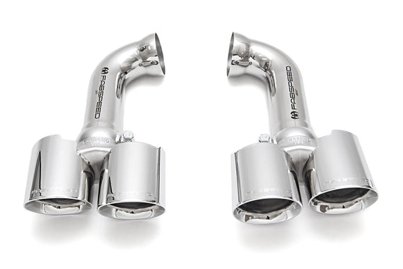 Fabspeed Porsche 958 V6 Deluxe Quad Tips (for PSE) (2011-2014)