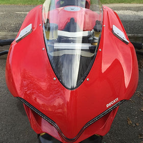 New Rage Cycles 16-19 Ducati 959 Panigale Mirror Block Off Turn Signals