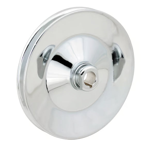 Mr. Gasket Chrome Power Steering Pulley 1967-1984 GM and Chevrolet Single Groove