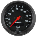Autometer Z-Series 0-190KM/H 3-3/8in Electric Prog. Speedometer W/ LCD ODO Gauge-1