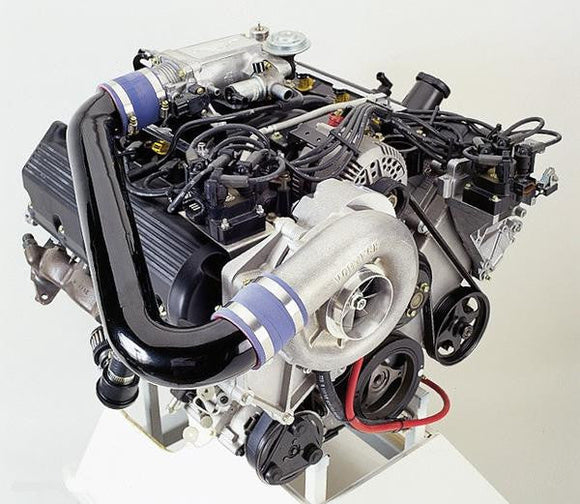 Vortech 1998 4.6 Mustang GT Supercharging System w/V-3 Si. Satin Finish