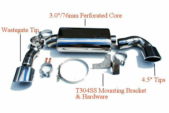 Fabspeed Porsche 964 Turbo 965 Maxflo Performance Exhaust System (1990-1994)