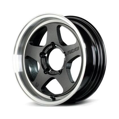 Gram Lights 57FR-X 16x5.5 +20 5-139.7 Glass Black/Rim DC Wheel