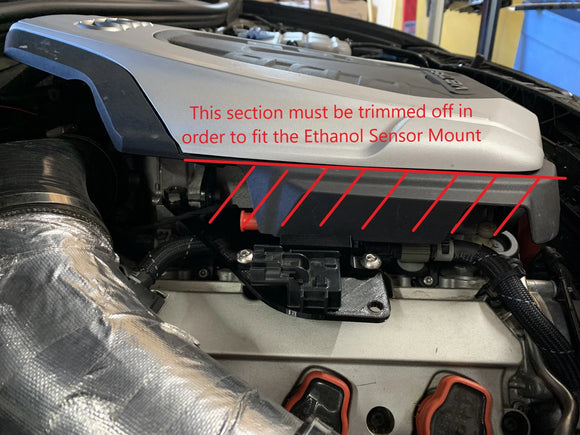 Audi 3.0T Gen 2 (CREC) Ethanol Sensor Mount (for E85 Flex Fuel Content Sensor)