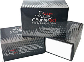 Counteract Pre-Balanced Motorcycle Inner Tube - 2.50/2.75-10 TR-87 90 Degree