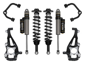 ICON 21-24 Ford F150 4WD 3.5-4.5in Stage 2 Suspension System w/ Tubular UCA