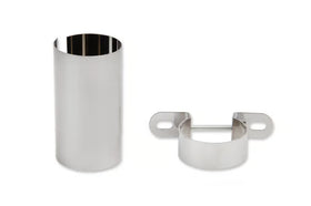 Mr. Gasket Chrome Coil Holder Bracket with Bolt - Horizontal Mount