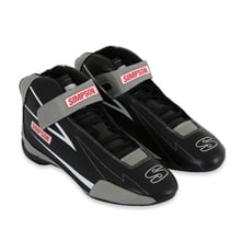 SIMPSON SUPERCOIL RACE SHOES BLACK/GREY 11