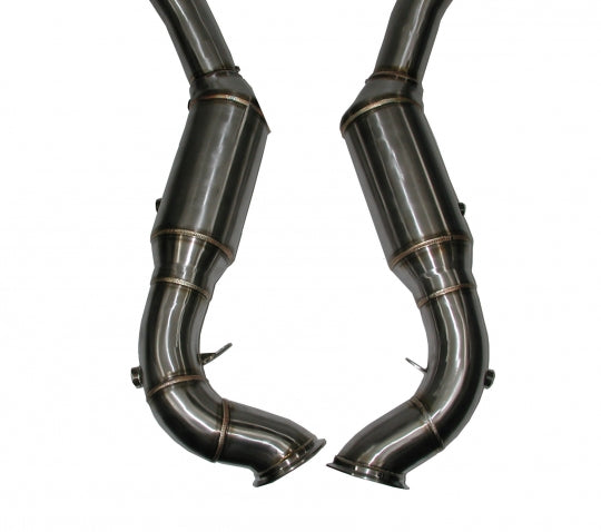 Racing Dynamics Downpipes For Porsche Panamera S, 4S 2014-16 970.2 Chassis W/ 3.0l V6 Twin Turbo | 970 10 00 100