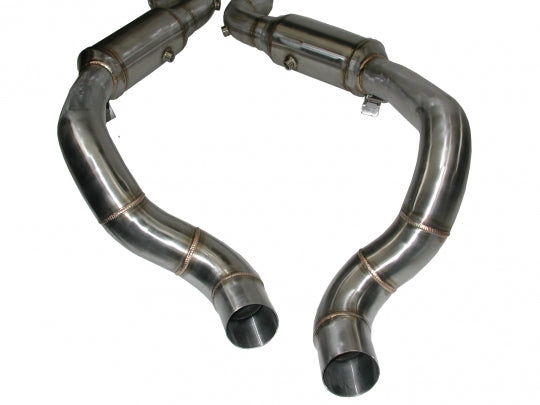 Racing Dynamics Downpipes For Porsche Panamera S, 4S 2014-16 970.2 Chassis W/ 3.0l V6 Twin Turbo | 970 10 00 100 - 0