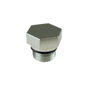 Moroso Drain Plug w/O-Ring -8An 3/4in-16 - Hex Head - Single-1