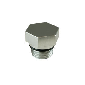 Moroso Drain Plug w/O-Ring -8An 3/4in-16 - Hex Head - Single