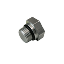 Moroso Drain Plug w/O-Ring -8An 3/4in-16 - Hex Head - Single-2