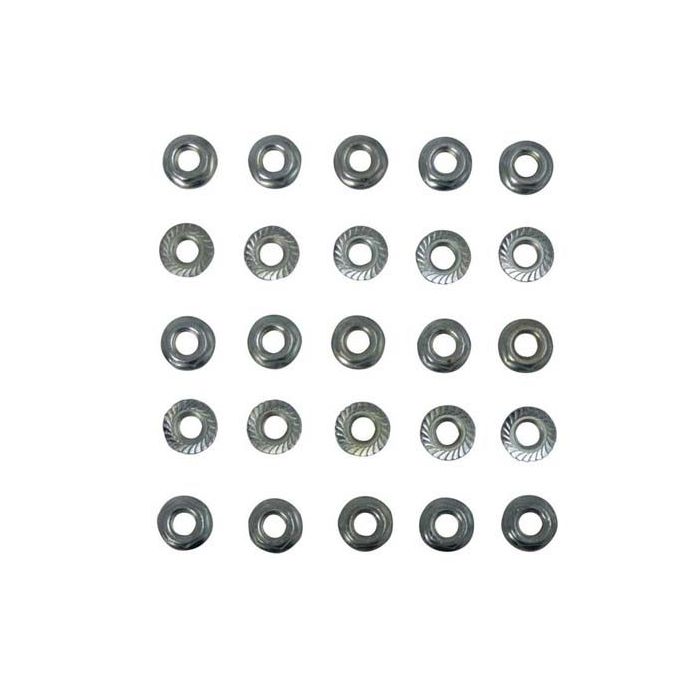 Moroso Oil Pan Nuts - 5/16in x 24in - 25 Pack