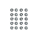 Moroso Oil Pan Nuts - 1/4in x 28in - 20 Pack-1