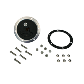 Moroso Supercharger Fuel Cell Cap w/Ring/Gasket/Hardware - Black