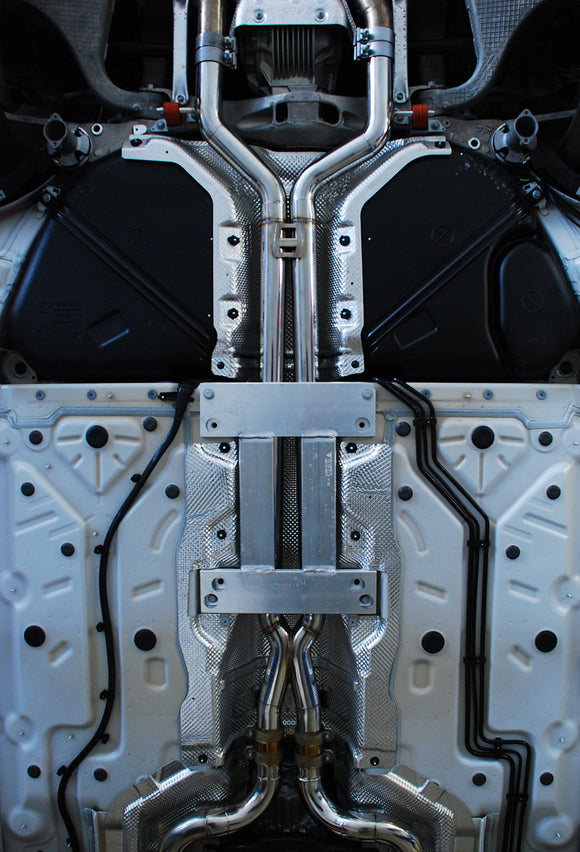 Fabspeed Porsche 970 Panamera Turbo / Turbo S Primary Cat Bypass Pipes (2010-2016)