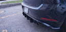 Ventus Autoworks Rear Diffuser W/ Rear Corner Spats | Volkswagen Mk7.5 Golf R-2